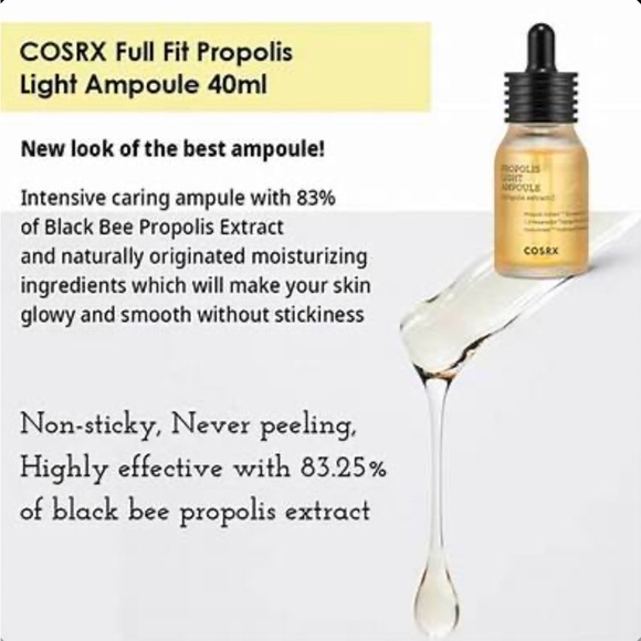 COSRX Full Fit Propolis Light Ampoule 30mL / 1.01 fl.oz NEW NIB - Picture 7 of 11